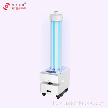 ຕ້ານເຊື້ອແບັກທີເຣັຍ UV Lamp Robot